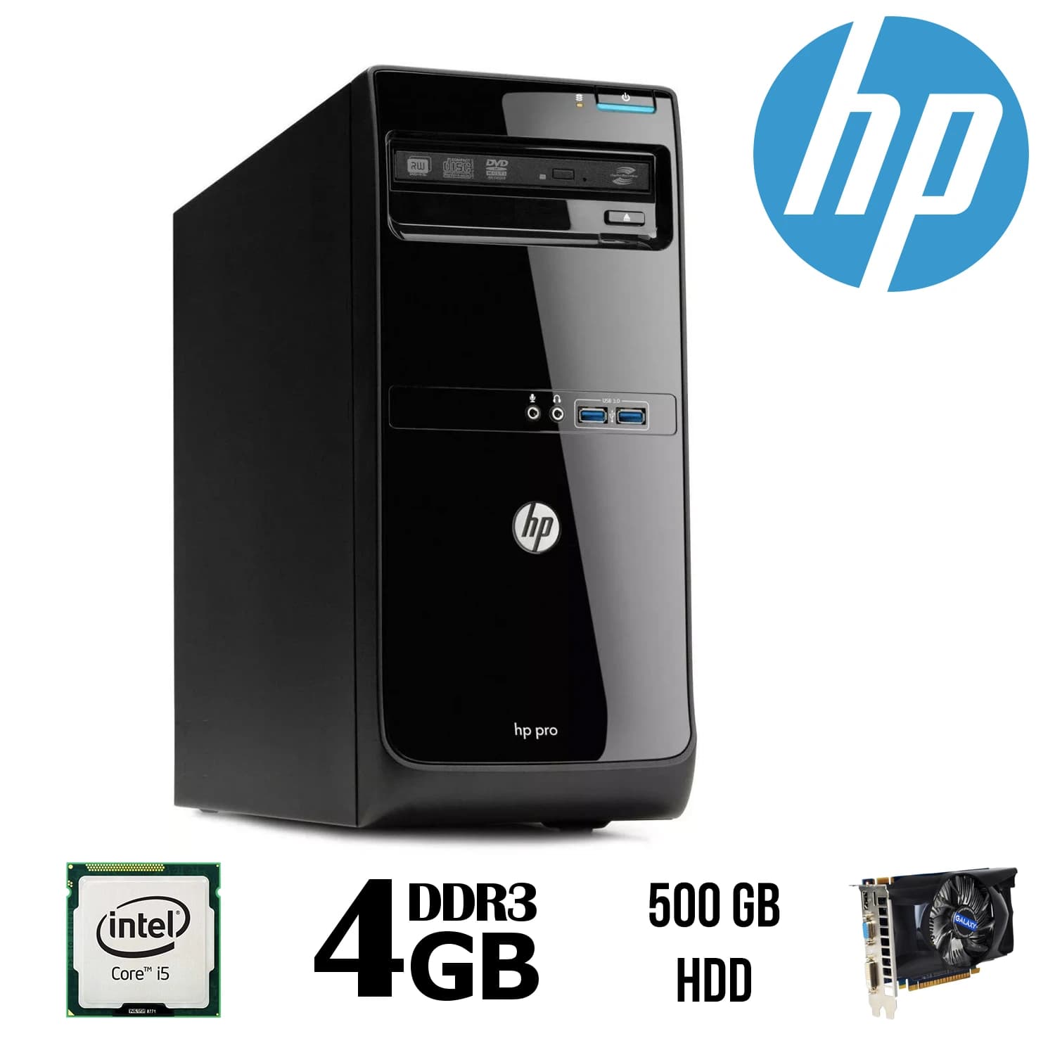 Used PC i5-4430 / 4GB / 500GB SATA HDD