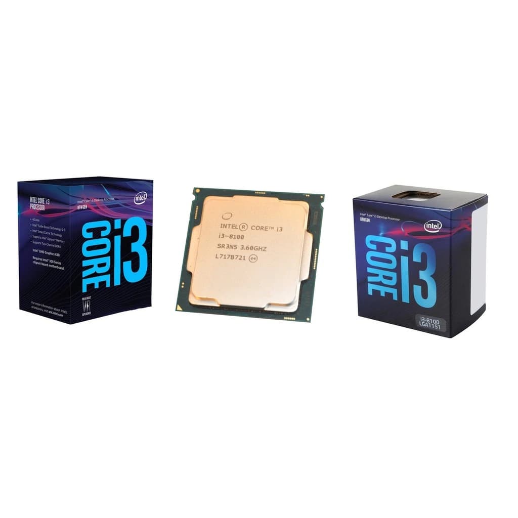 i3 8th GEN 8100 3.60 GHZ