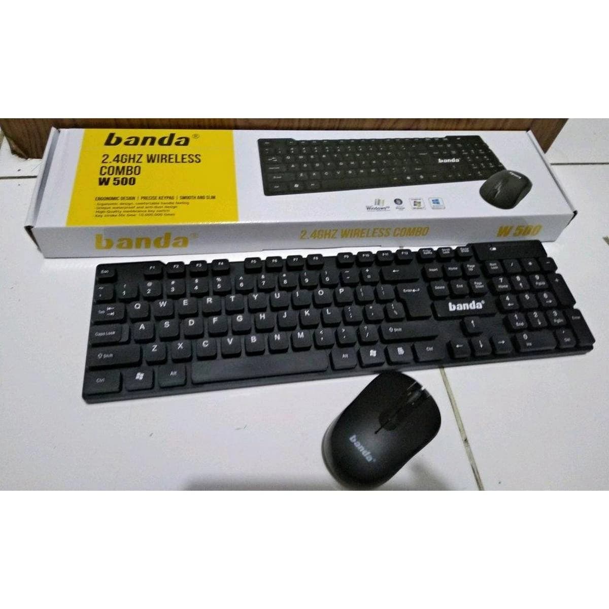W/L KEYBOARD & MOUSE W500
