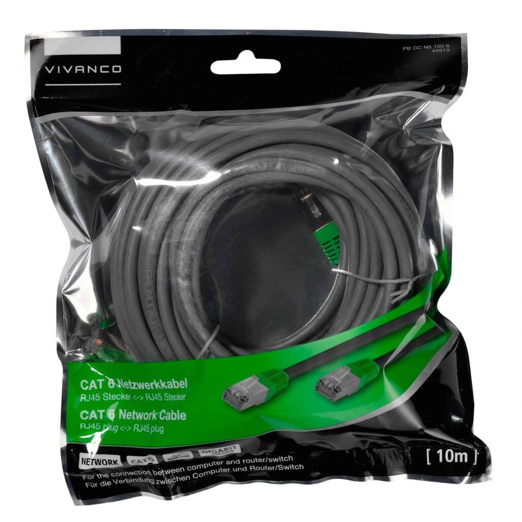 FIX NETWORK CABLE CAT 6 10 M