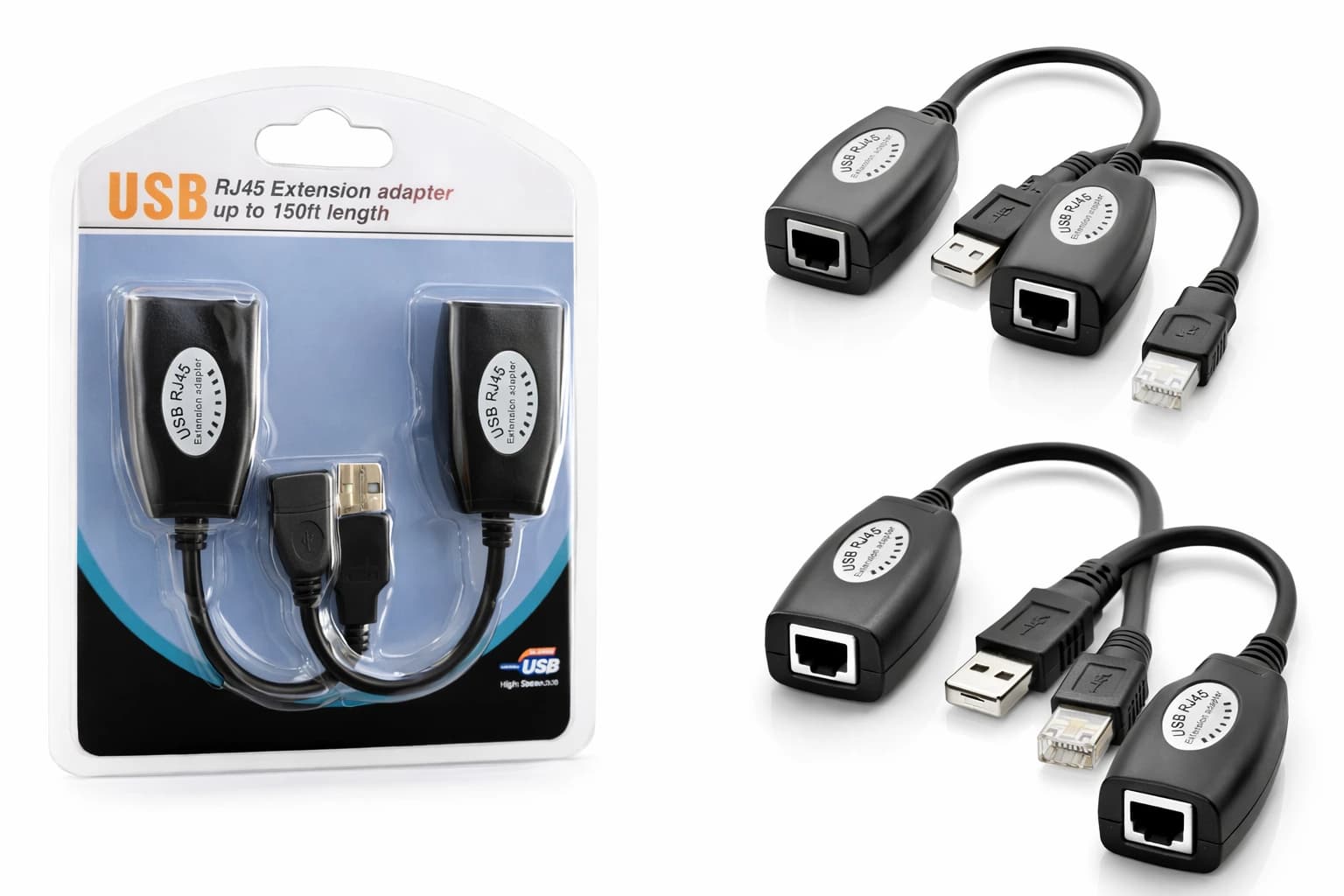 USB RJ45 EXTENTION ADAPTER