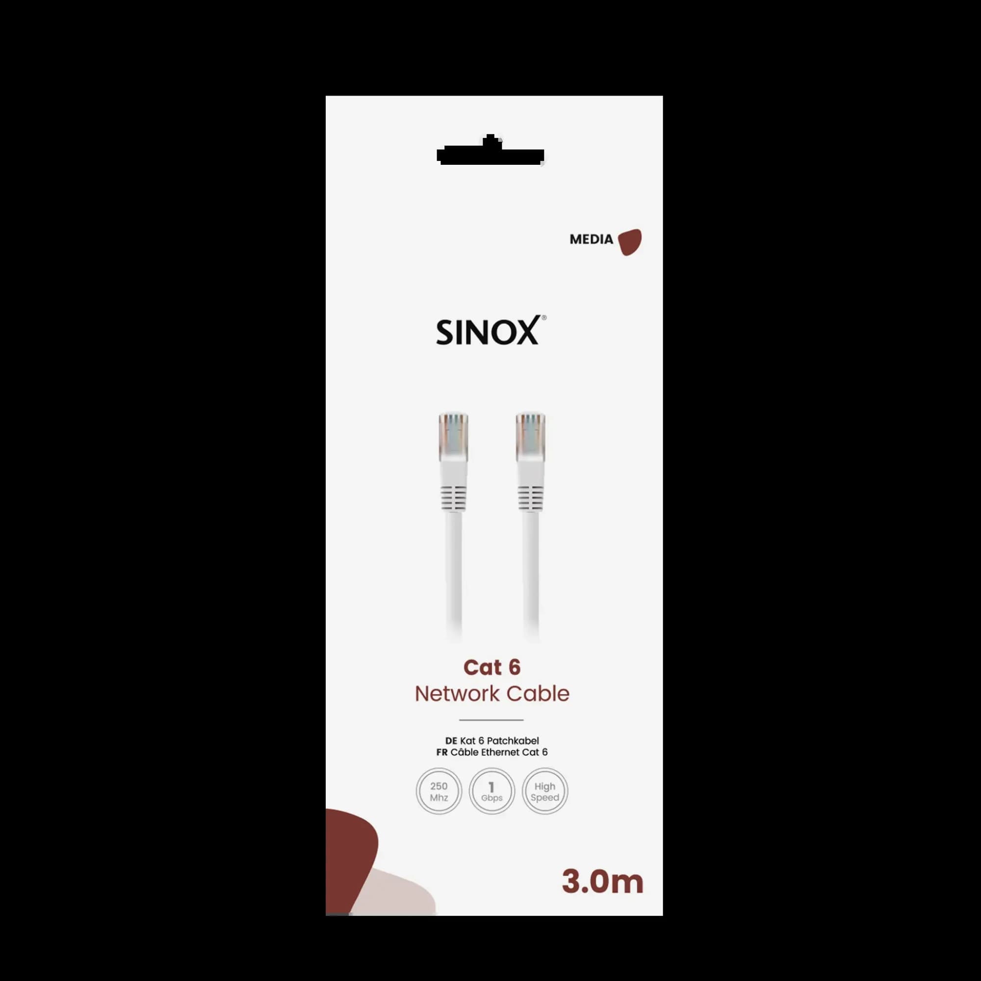 FIX NETWORK CABLE CAT 6 3 M