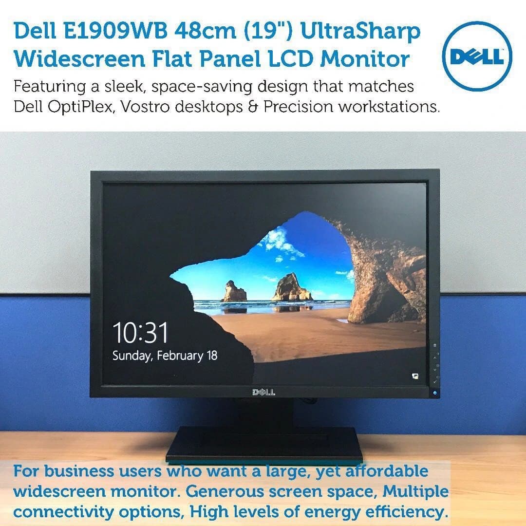 Used Monitor - 19" WIDE LCD