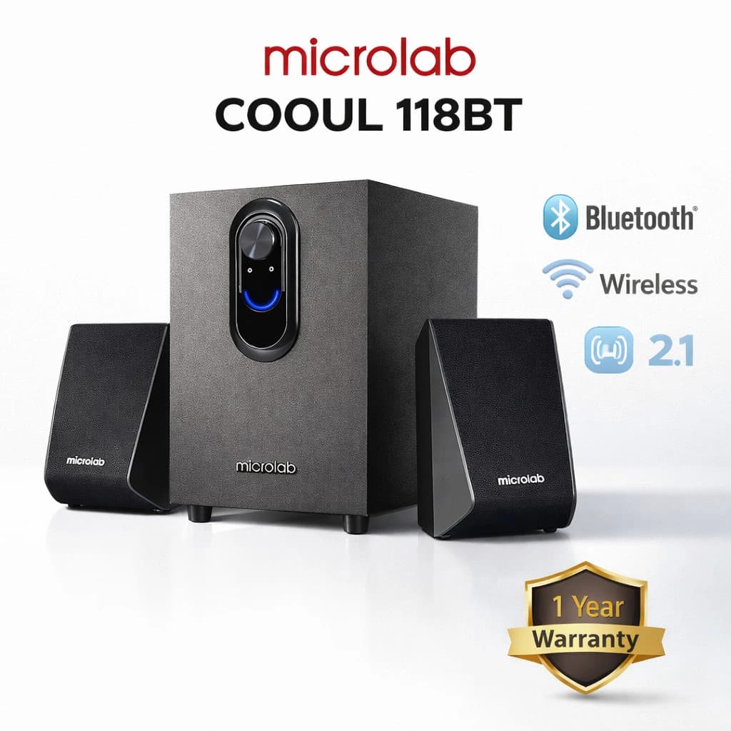MICRO LAB SUB 118 BT (2.1 Multimedia Bluetooth AUX)
