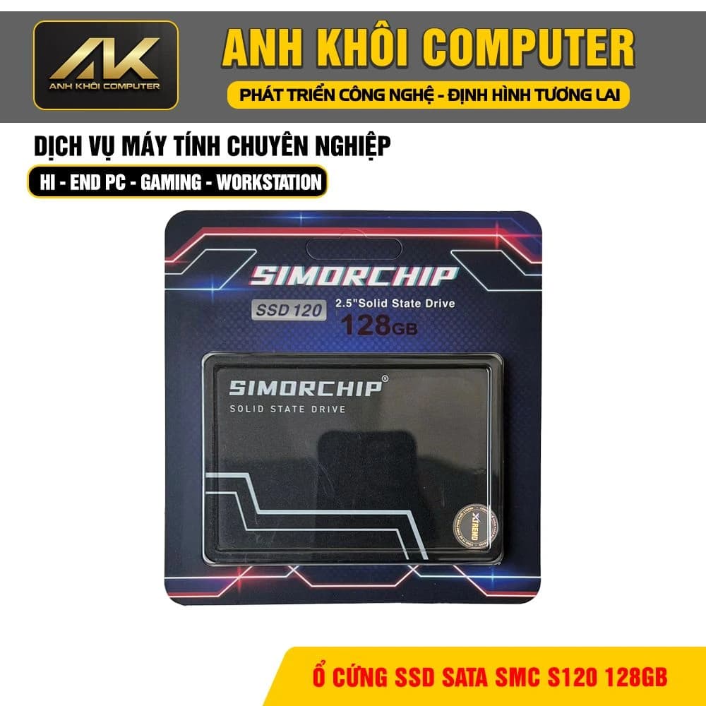 SSD - 120 GB / 128 GB