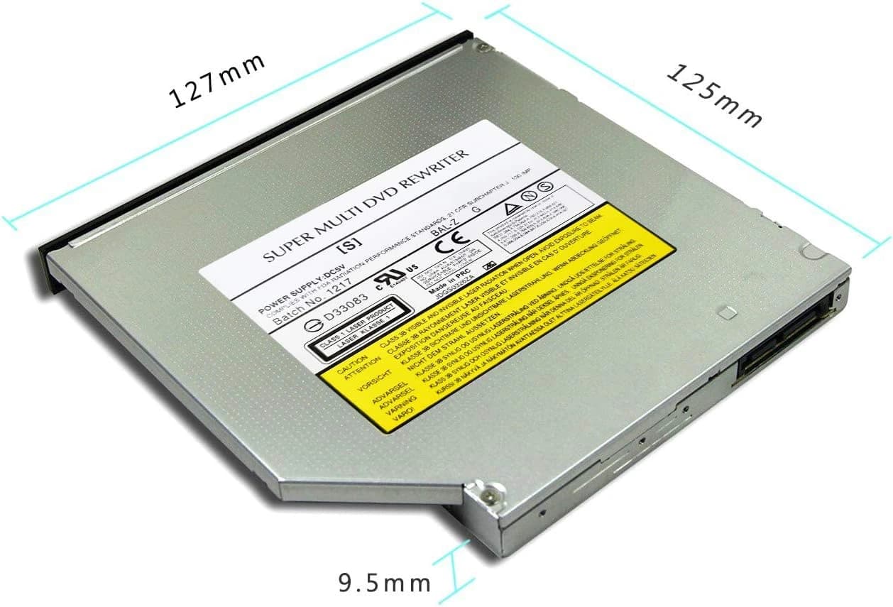LAPTOP DVD R/W SATA - SLIM