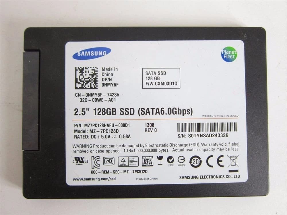 SSD - 120 GB / 128 GB SAMSUNG / WD