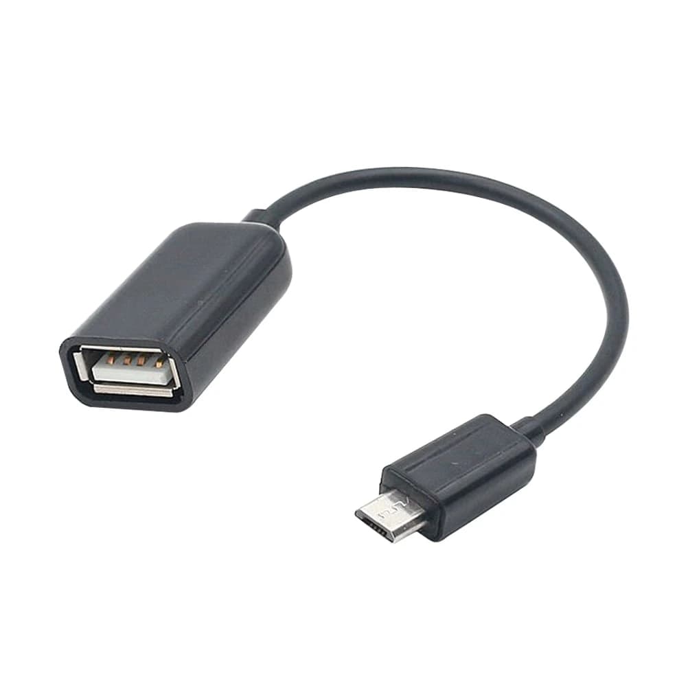MICRO USB OTG CABLE MINI - BLACK
