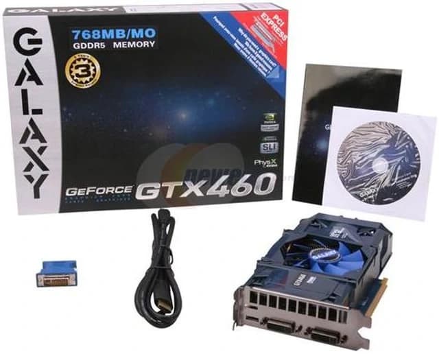 Graphics Card - 768 MB GTX 460