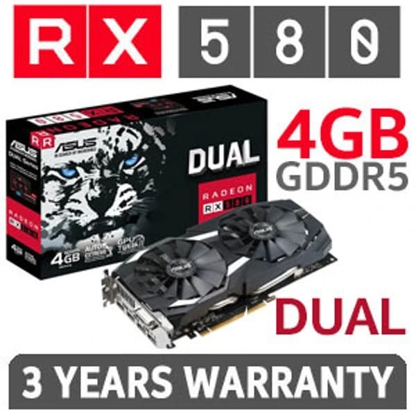 Graphics Card - 4 GB RX 580