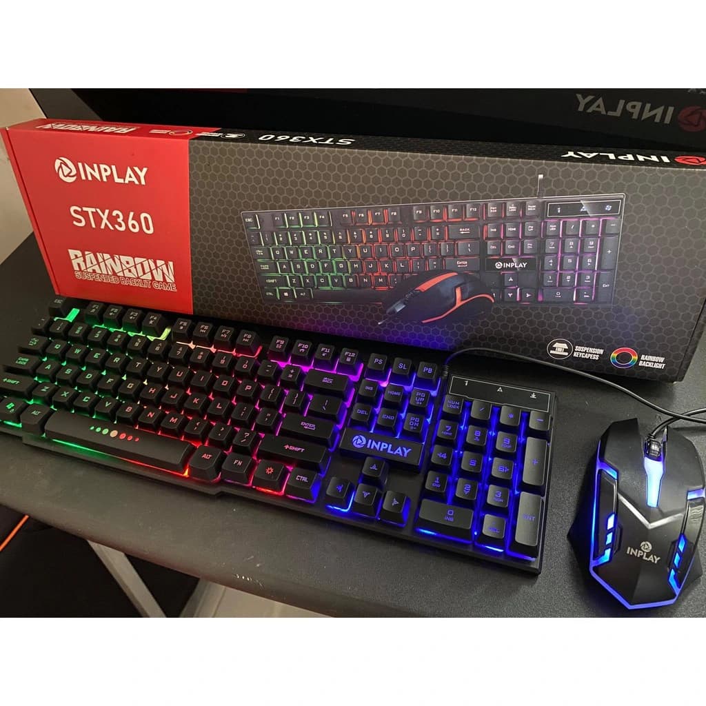 GAMING KEYBOARD & MOUSE GTX360
