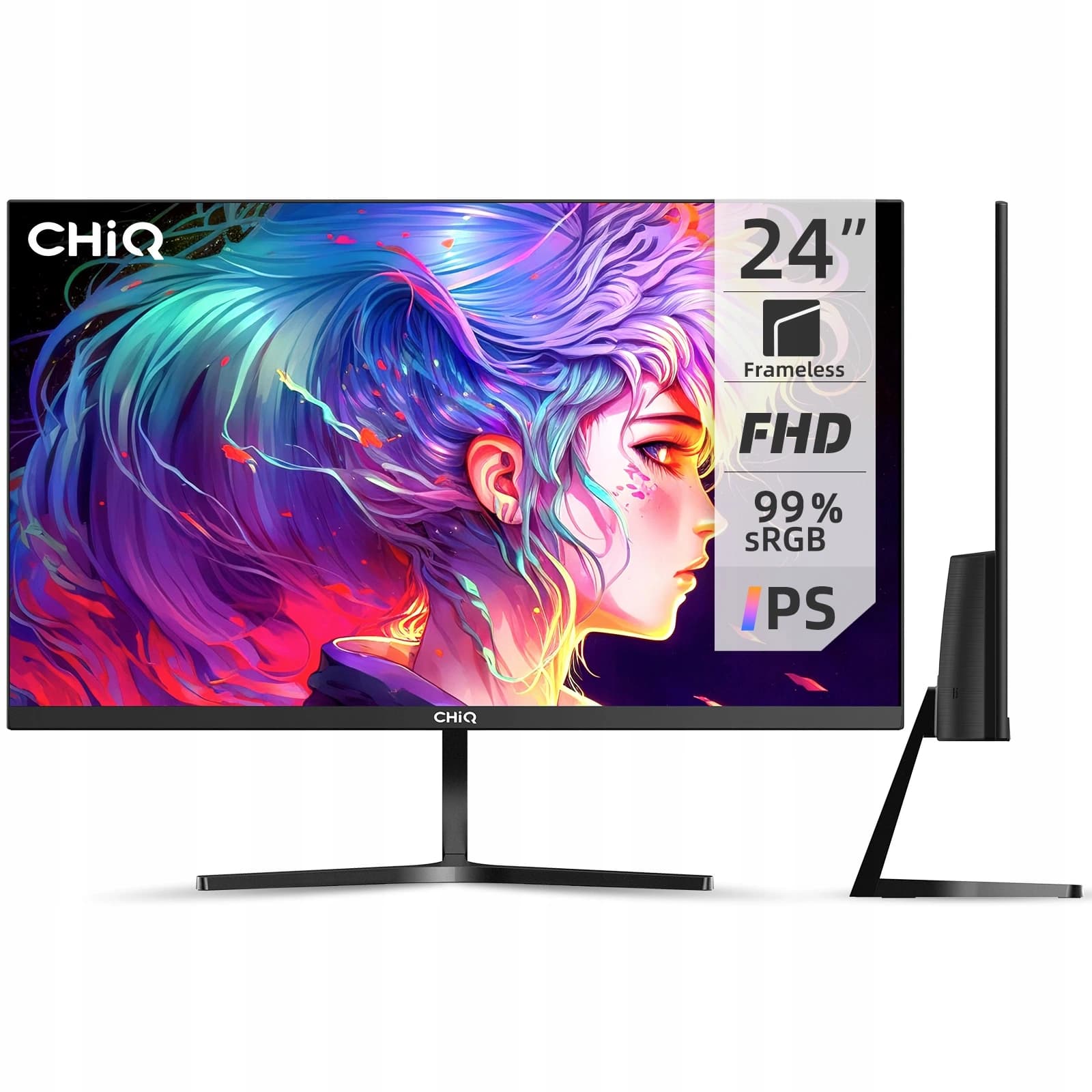 Used Monitor - 24" WIDE FHD IPS
