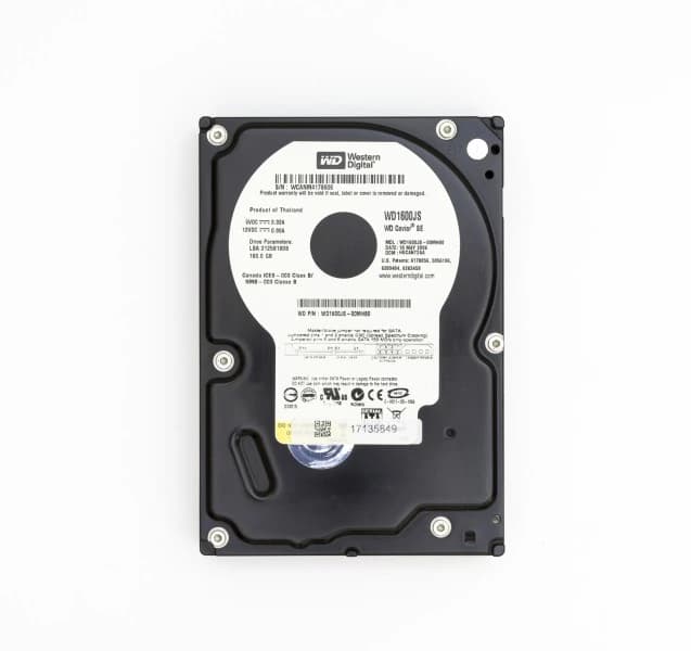 Laptop Hard Drive - 160 GB