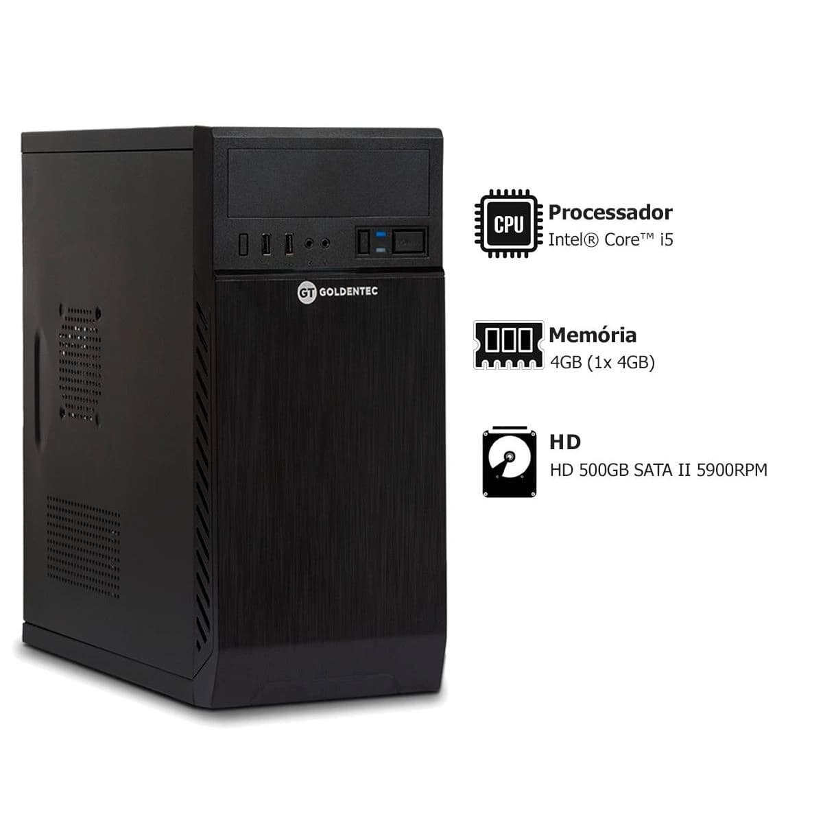Used PC i5-650 / 4GB / 500GB SATA HDD
