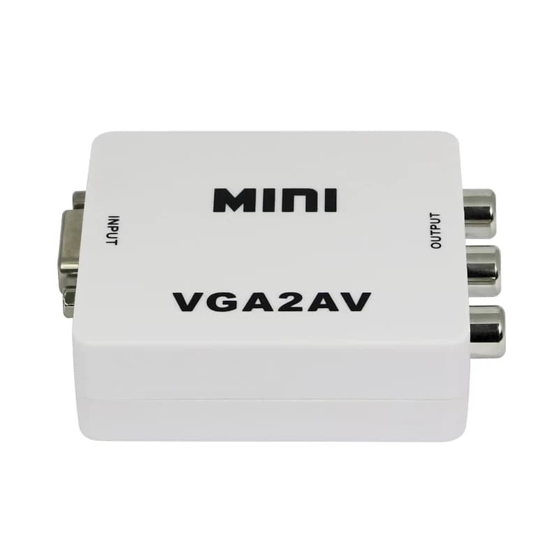 VGA TO AV (3 RCA) CONVERTER