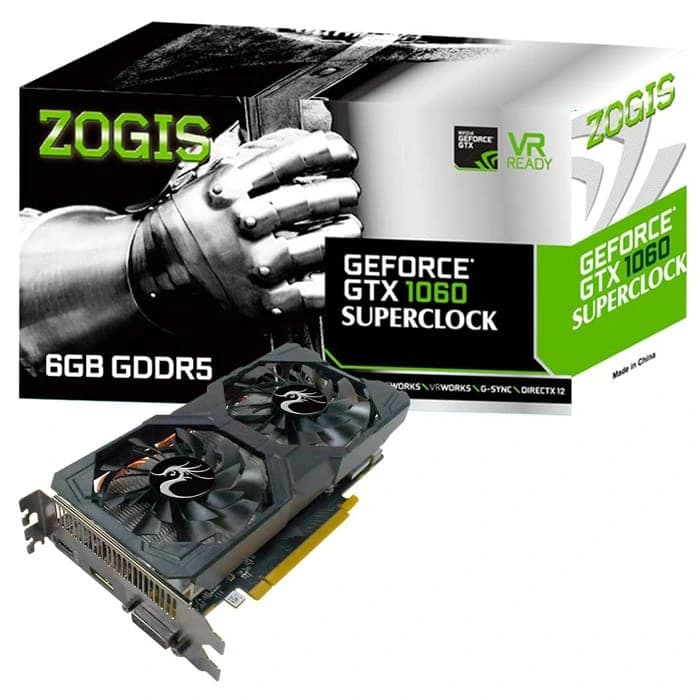 Graphics Card - 6 GB GTX 1060 SUPPER