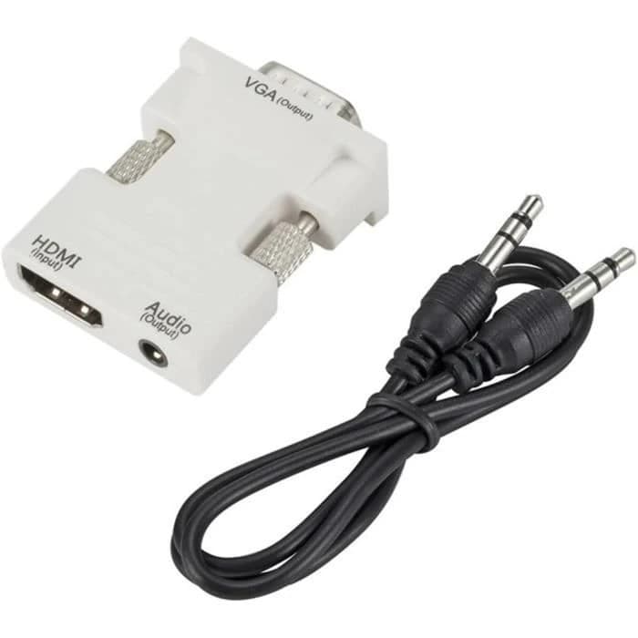 HDMI TO VGA+AUDIO CON: (mini)