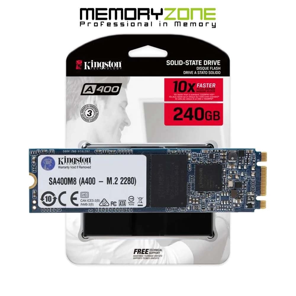 KINGSTON 240 GB M.2 SSD HARD - 01 Year Company Warranty