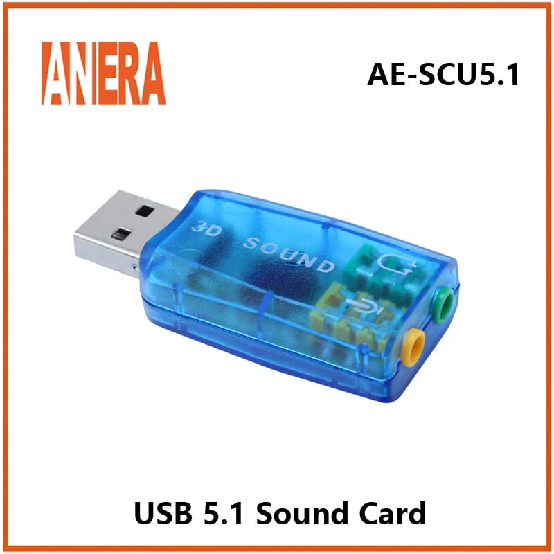5.1 CHANNEL USB SOUND CARD