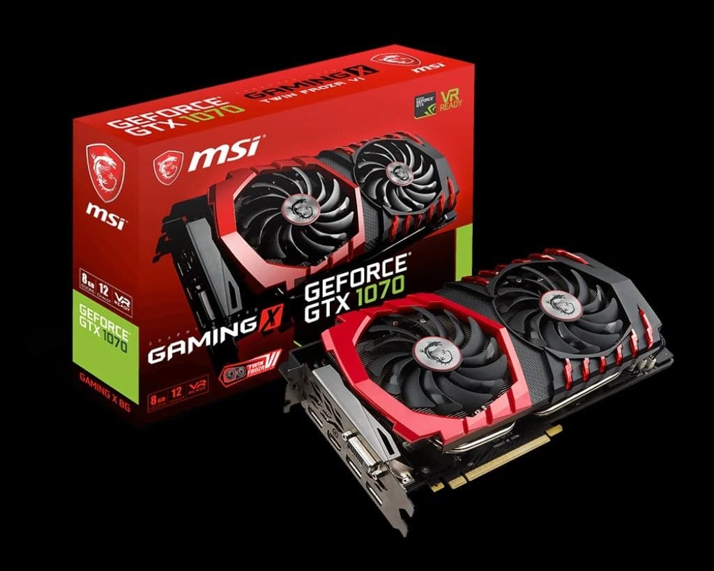 Graphics Card - 8 GB GTX 1070