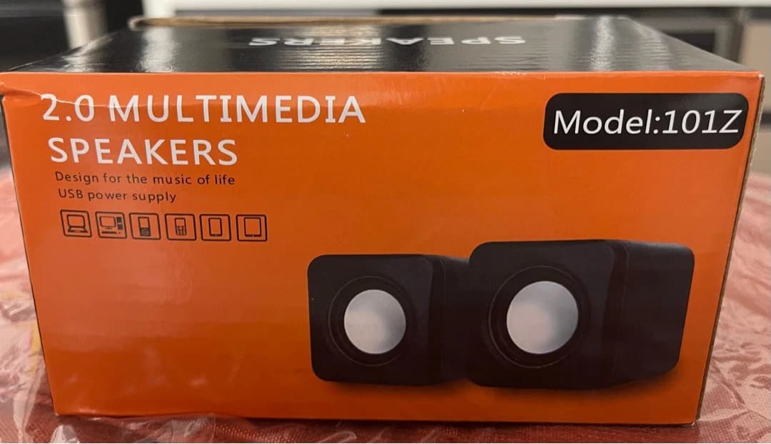 USB 2.0 MULTIMEDIA SPEAKER 101Z