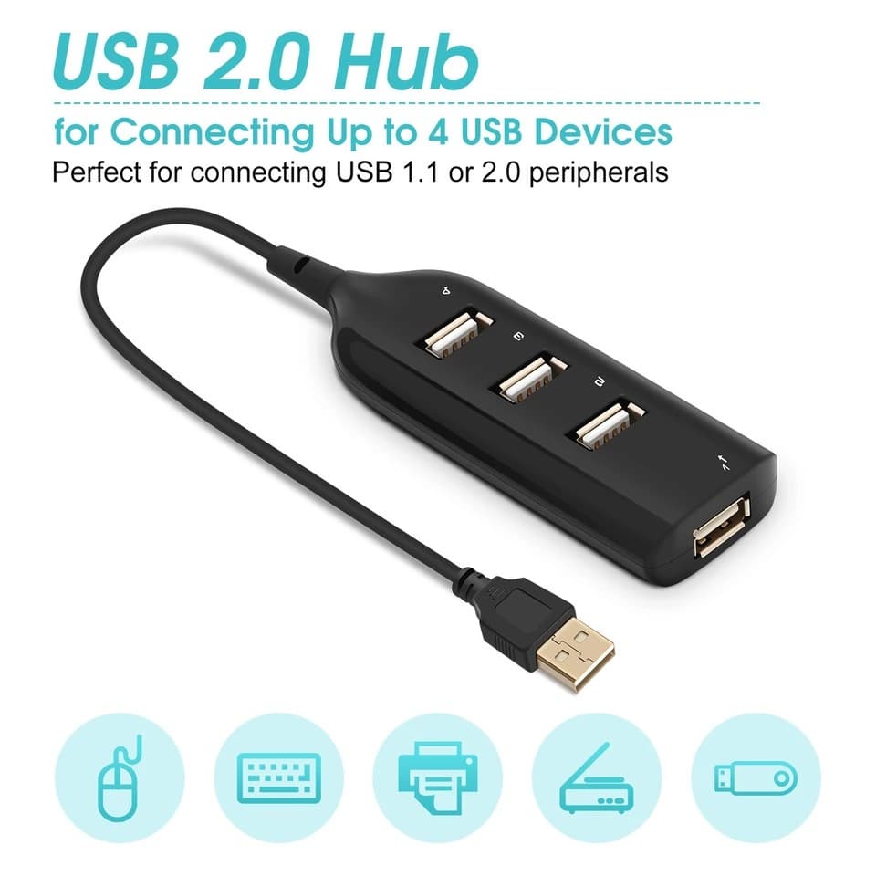 USB 2.0 4 PORT HUB