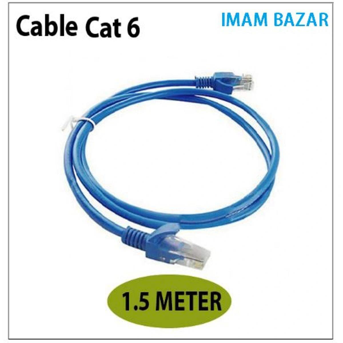 FIX NETWORK CABLE CAT 6 1 M / 1.5 M
