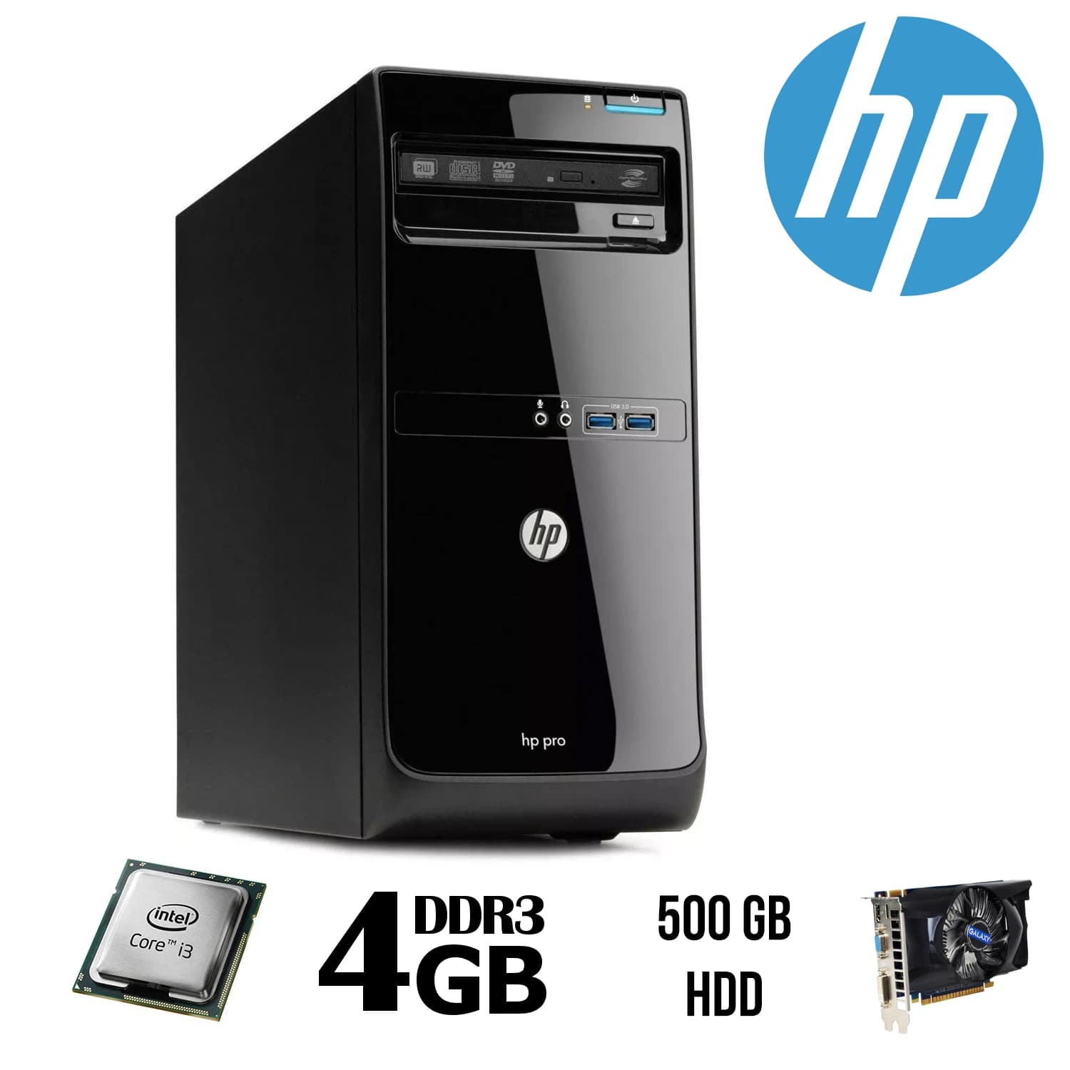 Used PC i3-550 / 4GB / 500GB SATA HDD