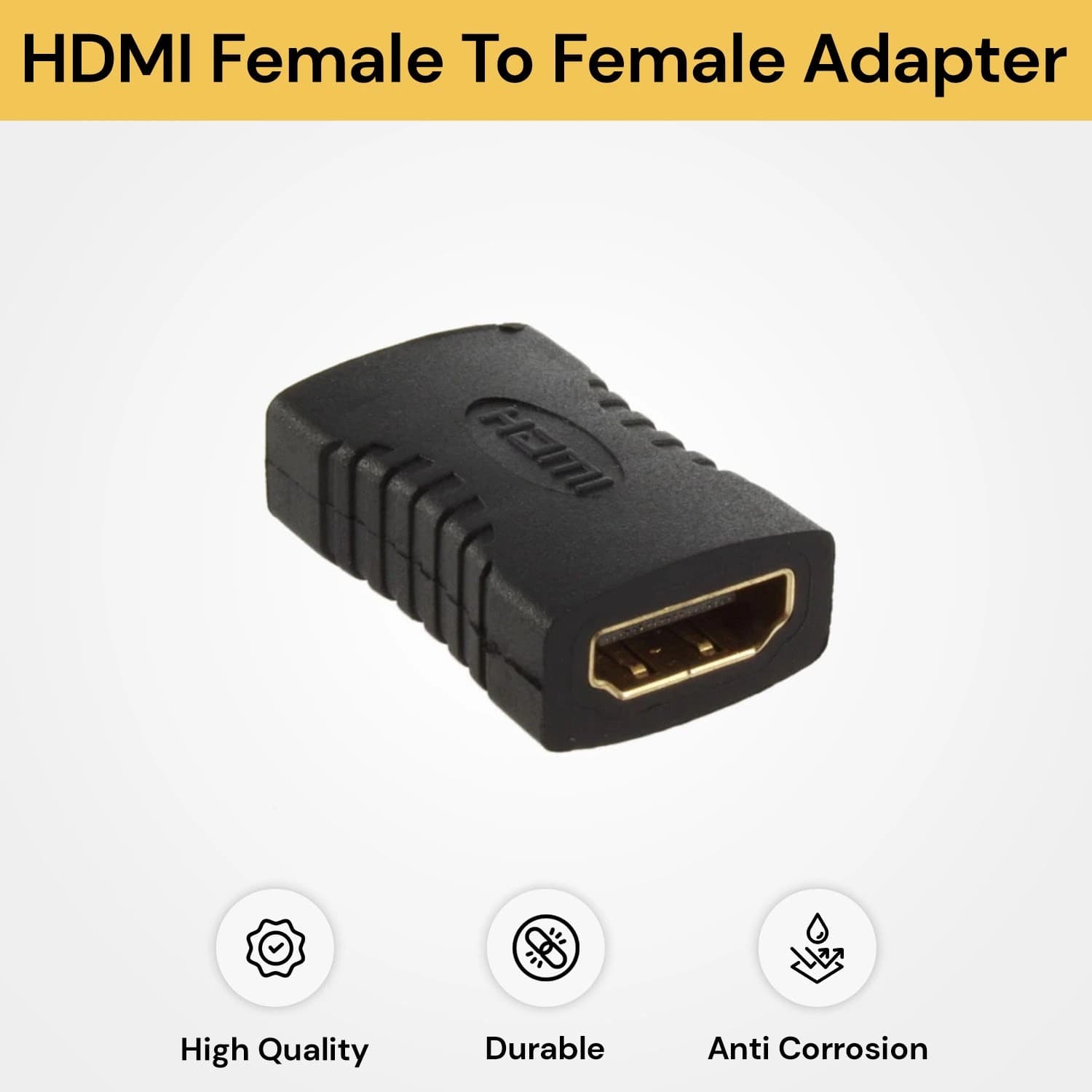HDMI FEMALE TO FEMALE CONVERTOR