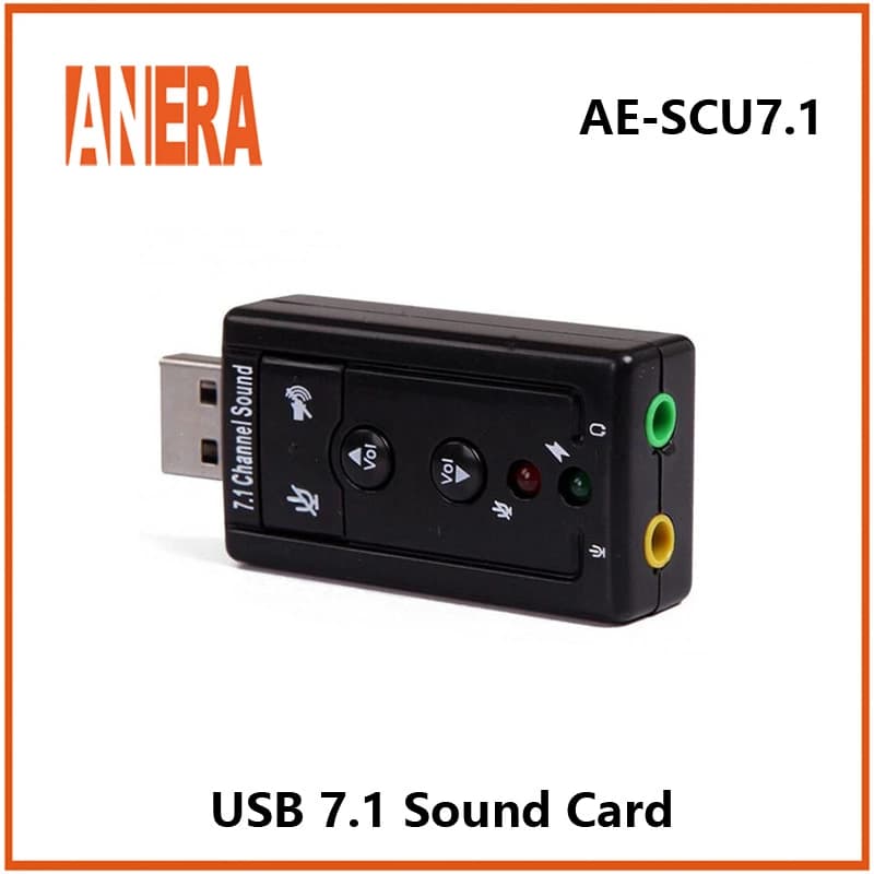 7.1 CHANNEL USB SOUND CARD