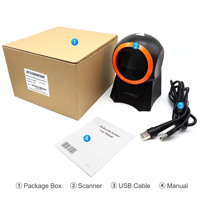 BARCODE SCANNER GF8067