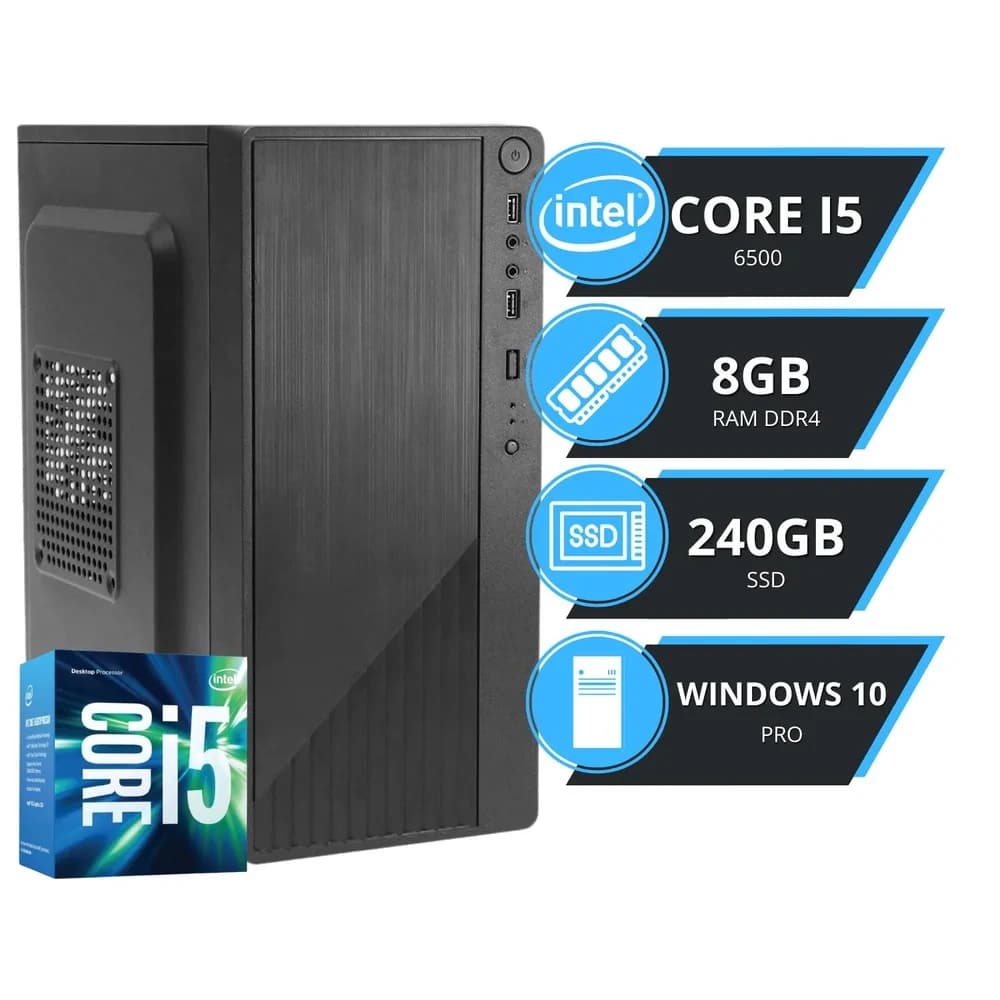 Used PC i5-6500 / 8GB DDR4 / 1TB SATA HDD