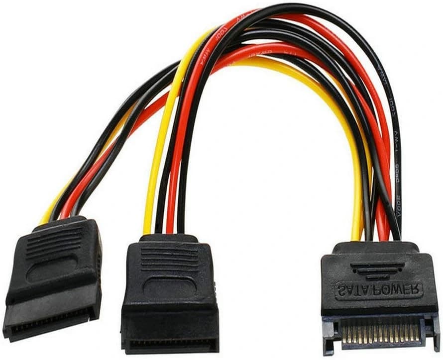 SATA POWER DOUBLE CABLE