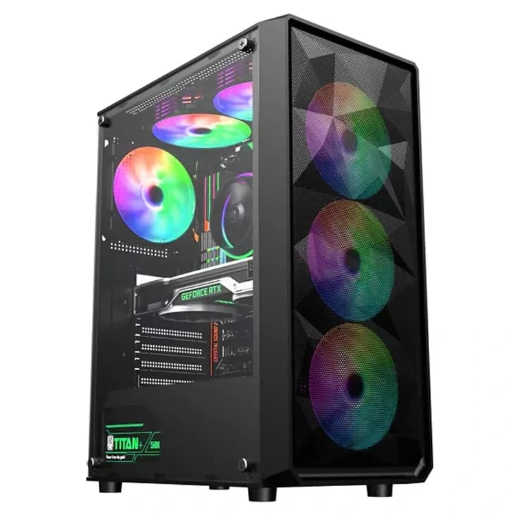 ROG JK Pro GAMING CASING-BLACK With 03 fan
