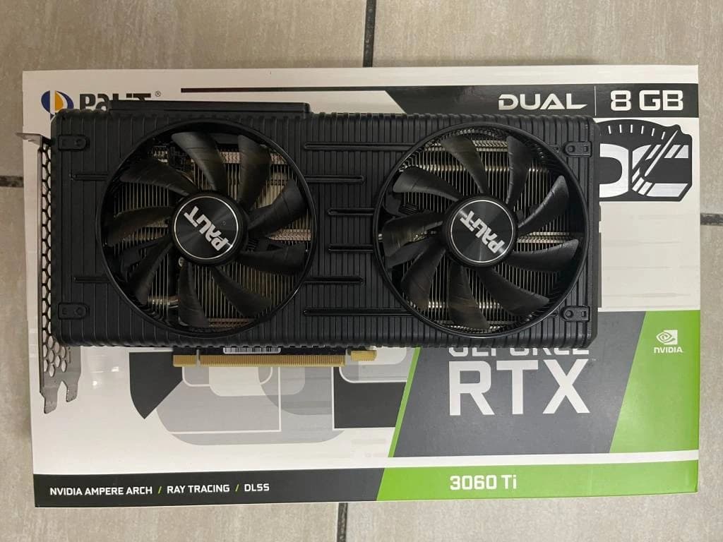 Graphics Card - 8 GB RTX 3060 TI