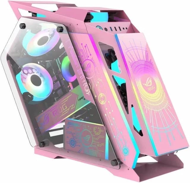 ROG JK Pro GAMING CASING PINK With 03 fan