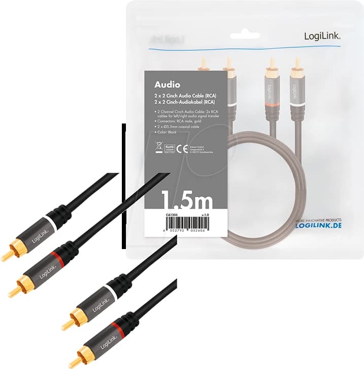 2:2 RCA CABLE 1.5 M