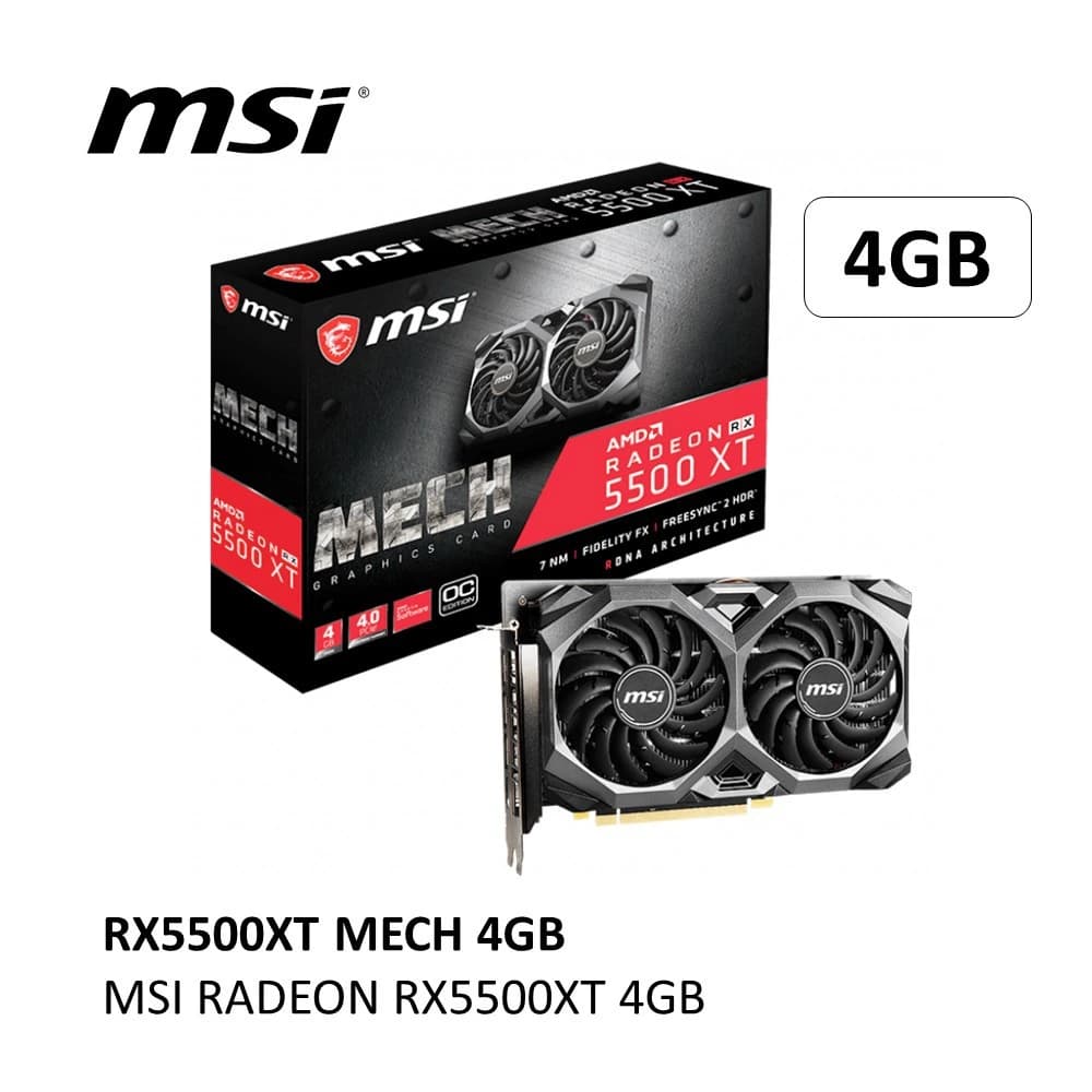 Graphics Card - RX5500XT 4GB
