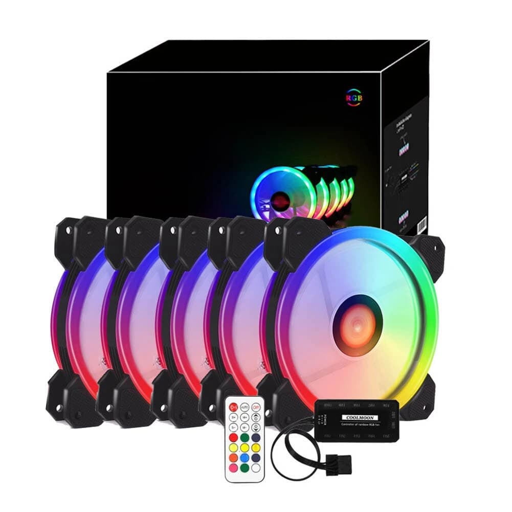 GOLDEN FIELD 6 RGB FAN KIT WITH CONTROLLER