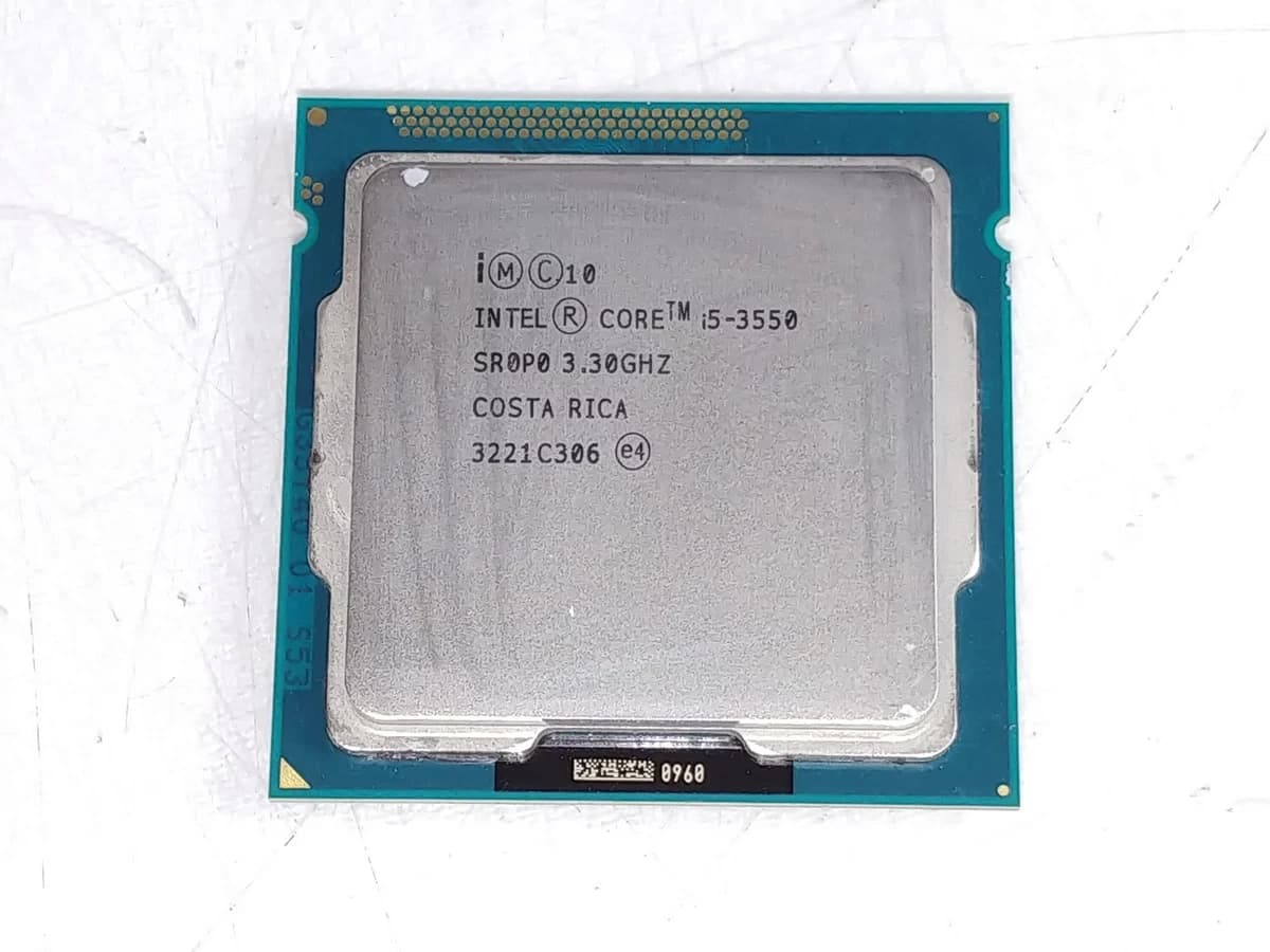 i5 3rd GEN 3550 3.10 GHZ