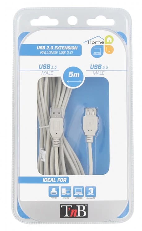 USB 5.0M EXTENTION / PRINTER CABLE