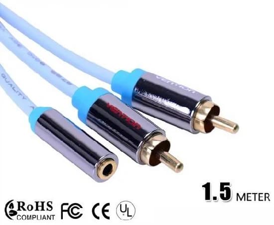 2:1 RCA CABLE 1.5 M