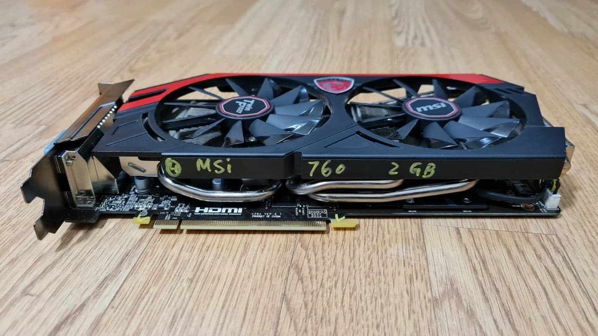 Graphics Card - 2 GB GTX 760