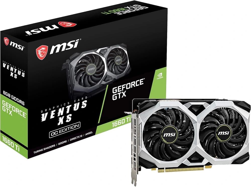 Graphics Card - 6 GB GTX 1660 TI